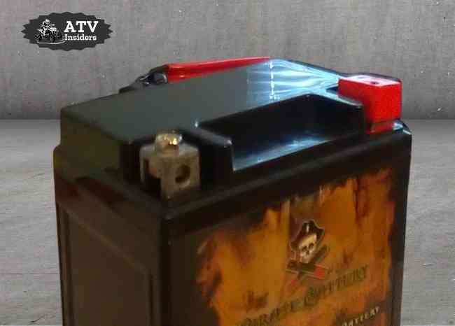 ATV Battery YB14A-A2 side view