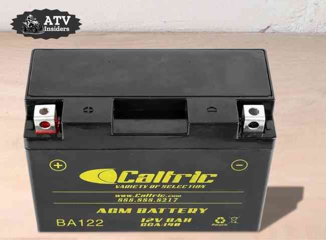 Caltric AGM ATV Battery front