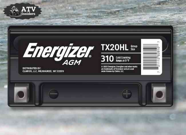 Energizer TX20HL AGM 12V Battery