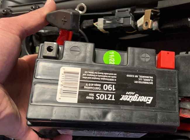 Energizer TZ10S AGM ATV Battery