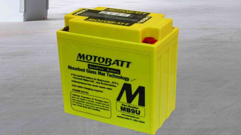 MotoBatt MB9U 140CCA ATV Battery