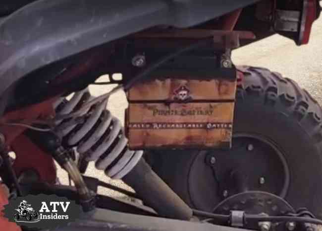 Pirate Battery YTX5L-BS installed