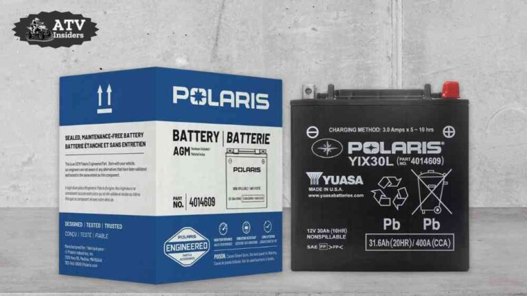 Polaris 12V 30Ah Sealed Rechargeable AGM ATV Battery