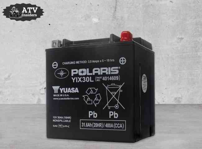 Polaris 12V Sealed Rechargeable AGM ATV Battery