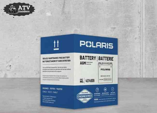 Polaris battery packaging box