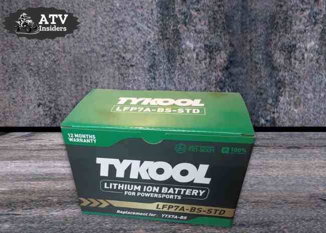 TYKOOL ATV battery YTX14-BS box
