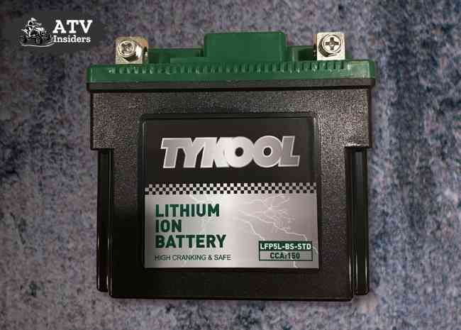 TYKOOL battery YTX14AH-BS side view