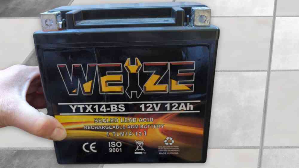 Weize YTX14AH-BS ATV Battery Review