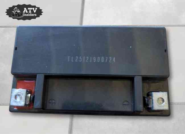 Weize YTX14AHL-BS battery bottom view
