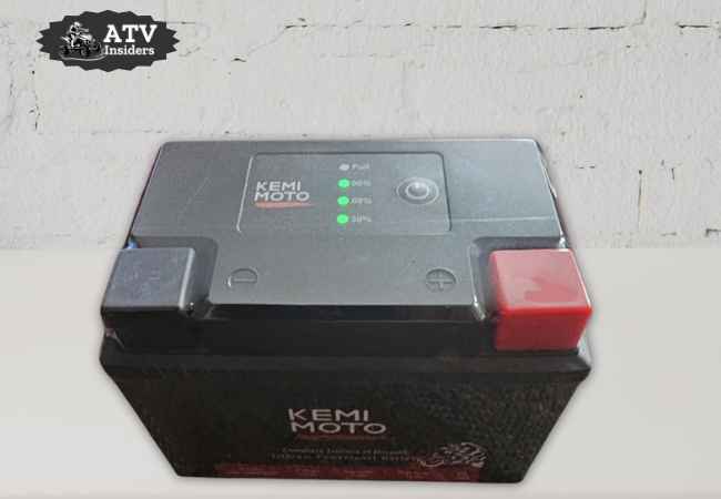 YTX14-BS lithium battery top view