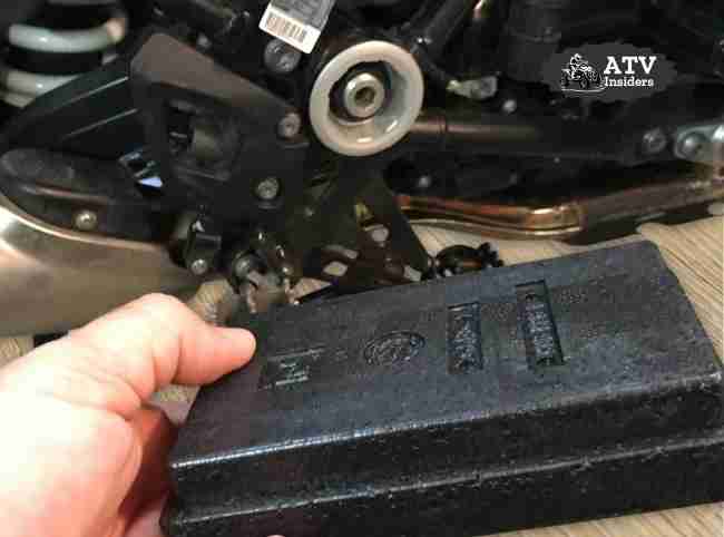 Yuasa GYZ16H ATV battery installation