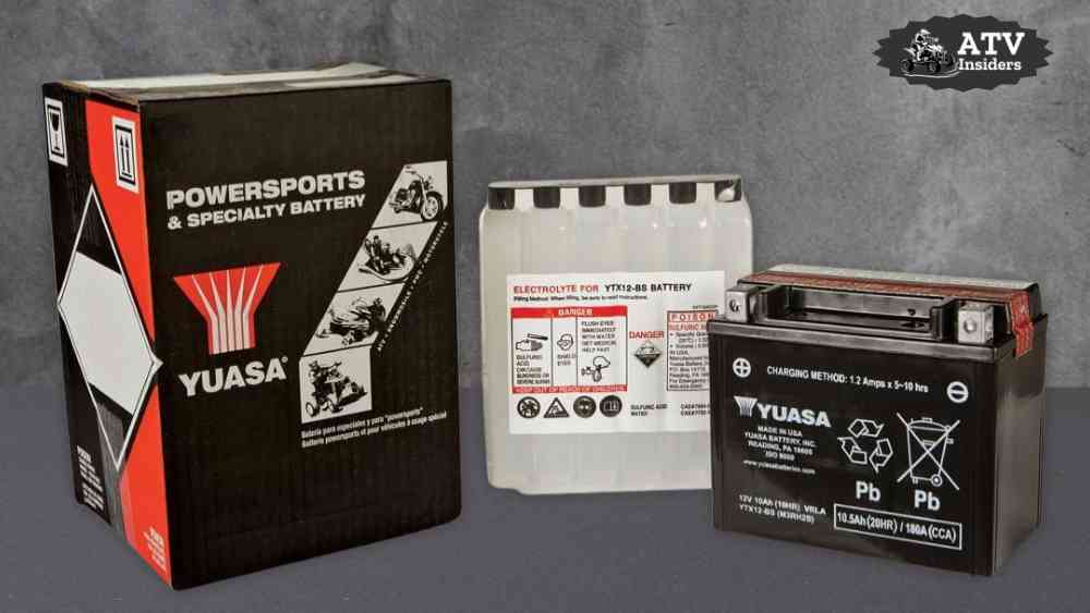 Yuasa YUAM6212B YT12B-BS ATV Battery