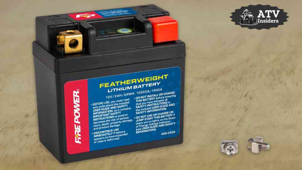 FIRE POWER Featherweight Lithium Battery 120 CCA