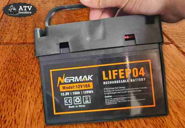 NERMAK 12V 10Ah label