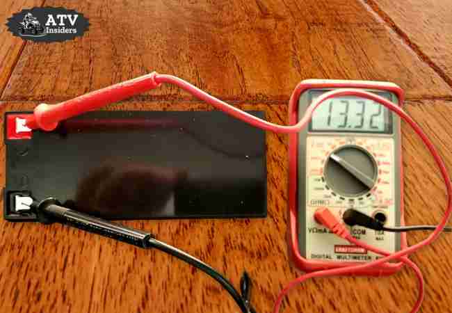 NERMAK battery multimeter test
